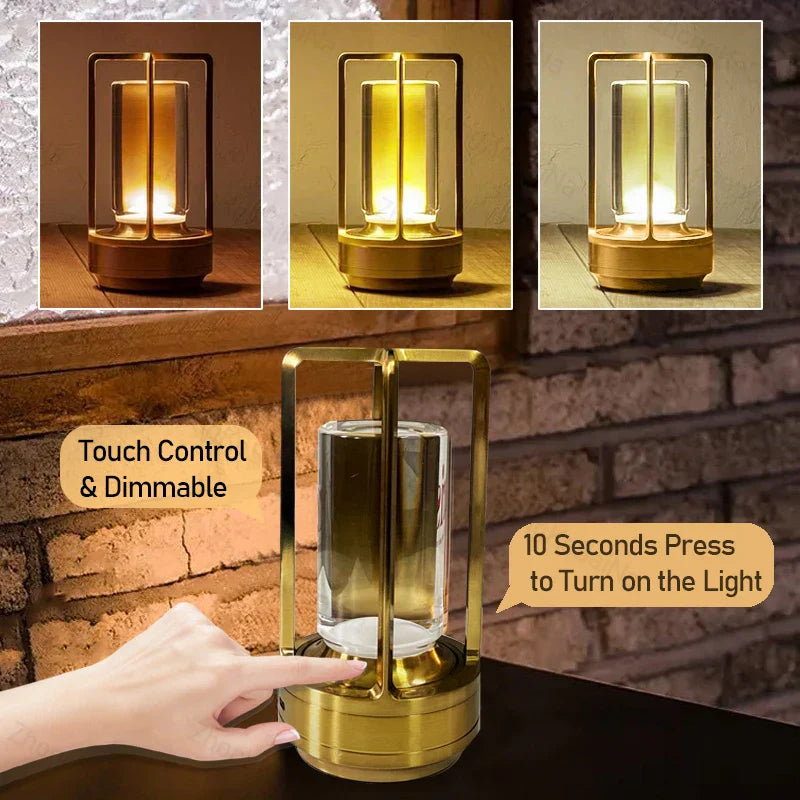 Simple Dimmable LED Bedside Table Lamp