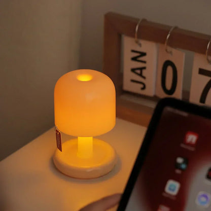 Warm White Portable Table Lamp Soft Nightlight