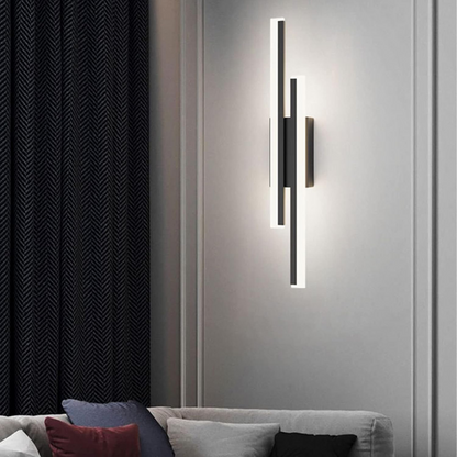Thin LED Indoor Wall Lamp Contemporary Style