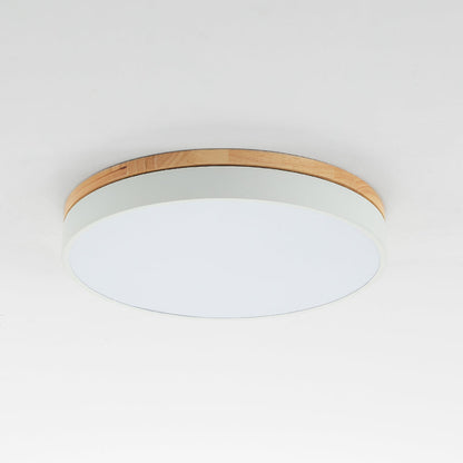 Bright Circular LED Ceiling Lamp Adjustable Light Fixture