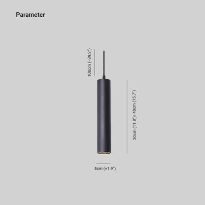 Sleek Modern Linear Pendant Lighting Fixture