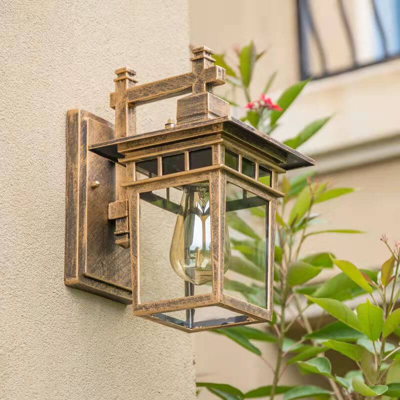 Weatherproof Outdoor Wall Light – Durable Aluminum Sconce