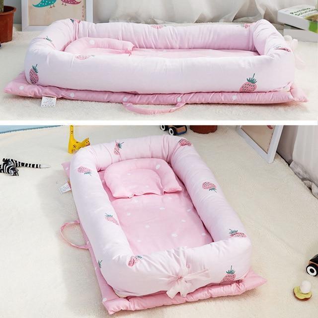 Portable Newborn Crib Bedside Sleeper Baby Bassinet - Pexav