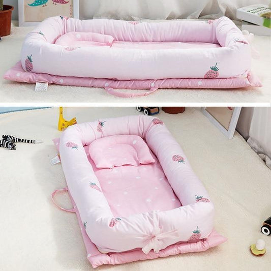 Portable Newborn Crib Bedside Sleeper Baby Bassinet - Pexav