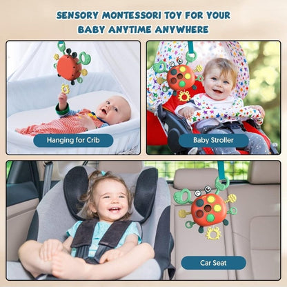 Baby Crab Toy with Teether, Fun Music & Sounds, Early Educational, Safe for Ages 6 month+