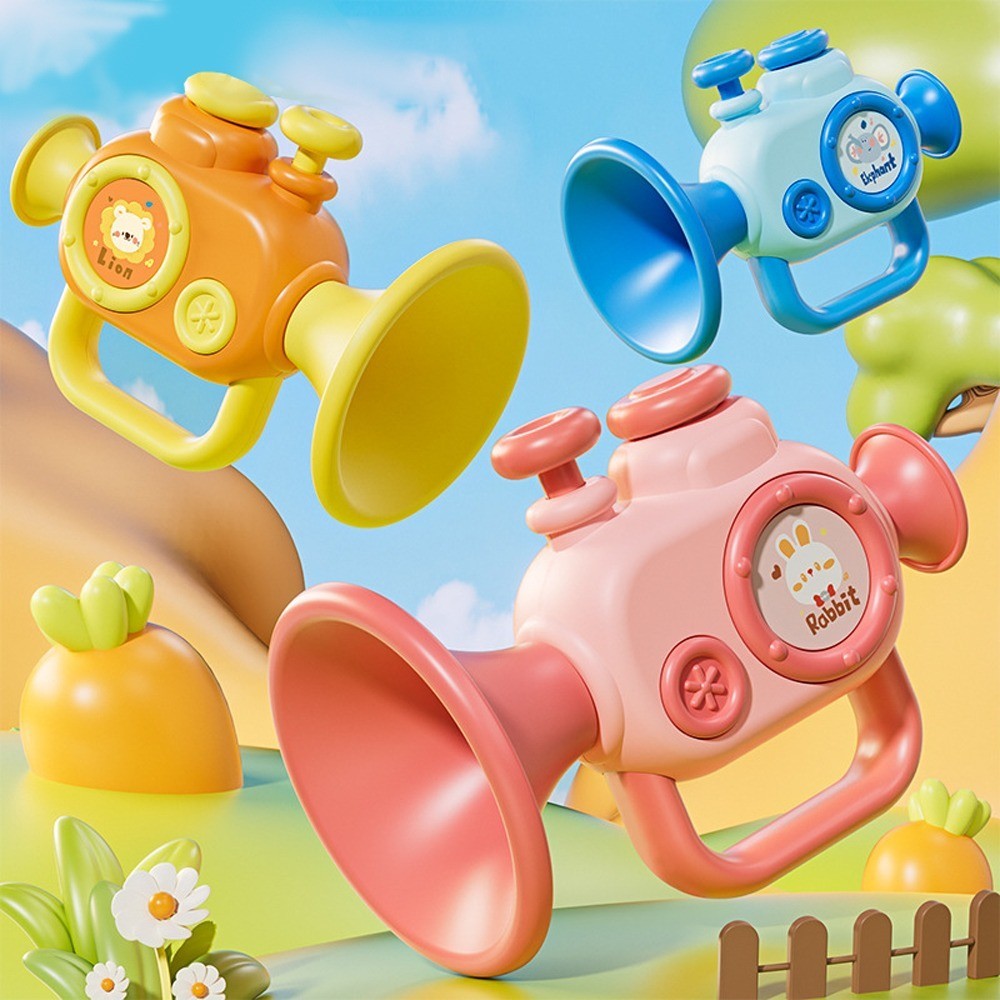 Fun Baby Trumpet Musical Instrument for Toddlers - Pexav