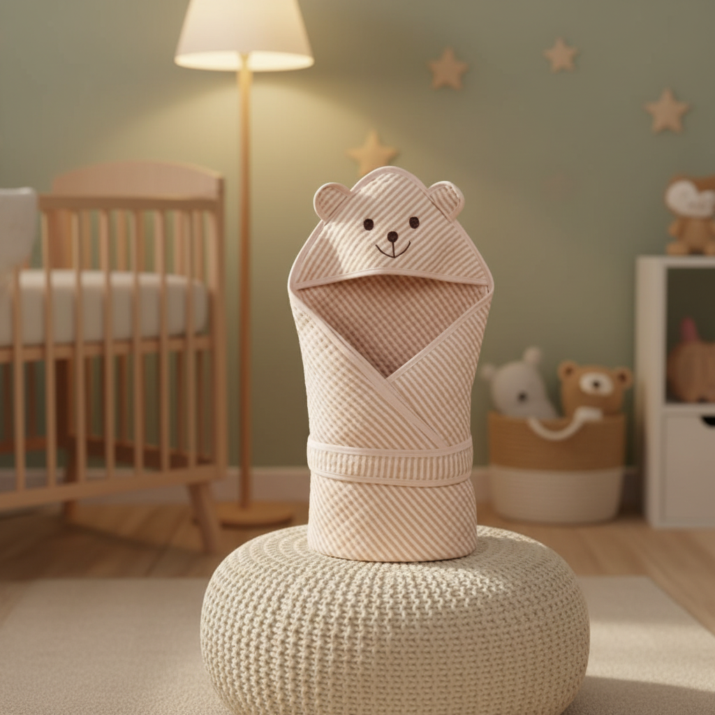 Soft Baby Sleep Wrap - Cozy Swaddle Blanket - Pexav