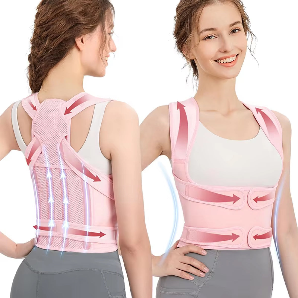 Comfortable Back Support Brace for Men and Women