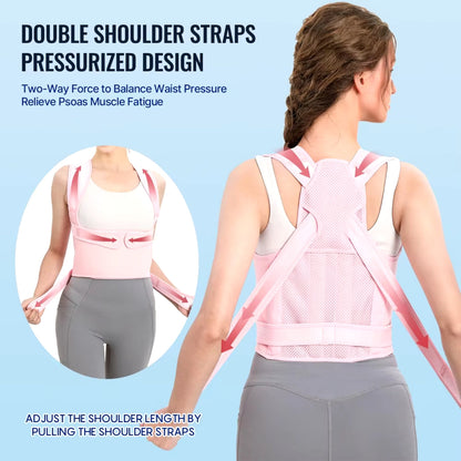 Comfortable Back Support Brace for Men and Women