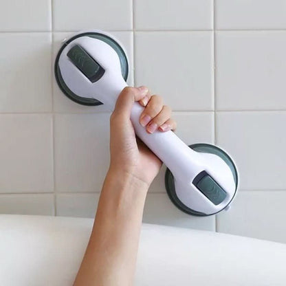 Bathroom Grab Bar with Suction Cups – 30 cm Safety Handle for Shower and Bathtub, Supports Up to 100 kg 2