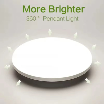 Bathroom LED Ceiling Light, 15W 1500lm, IP54 Waterproof, Ultra-Thin Design, Energy-Saving