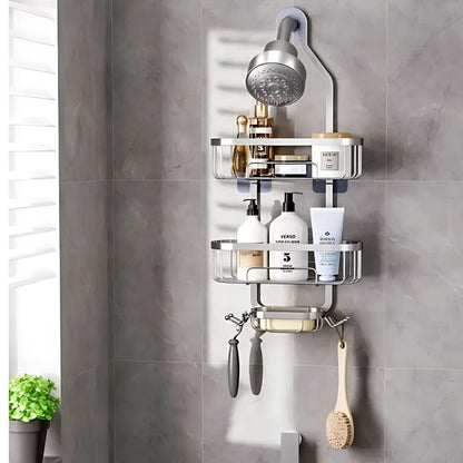 Sturdy 3 Tier Bathroom Shower Caddy - Pexav