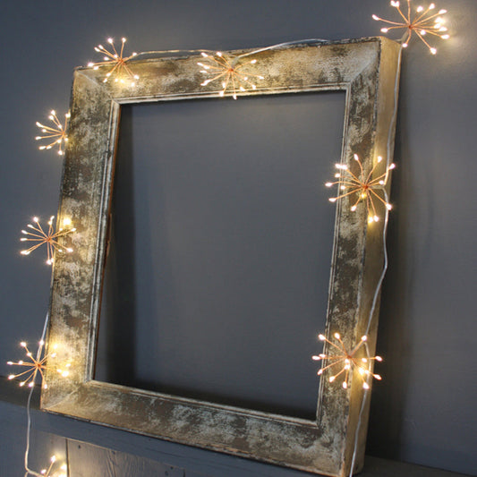 Warm White LED String Lights Outdoor Indoor Copper - Pexav