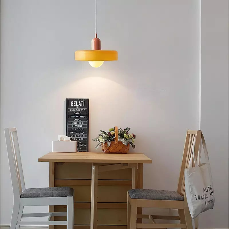Stylish Glass Hanging Lamp Fixture