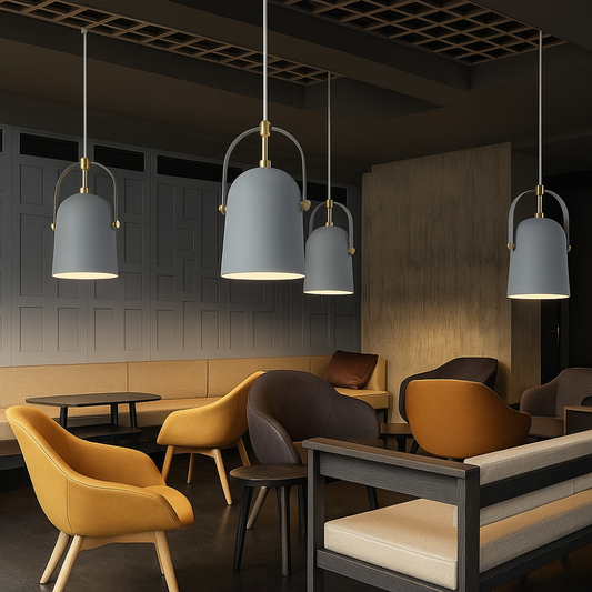 Versatile Silver Pendant Light - Pexav