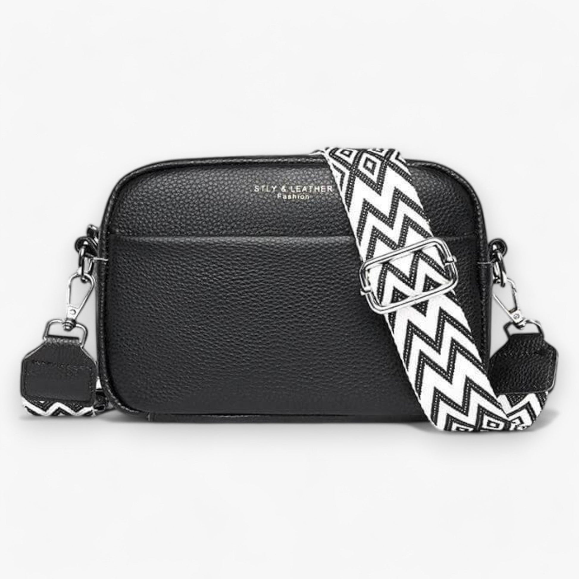 Stylish Crossbody Purse - Slim Faux Leather, Compact & Easy Carry - Pexav