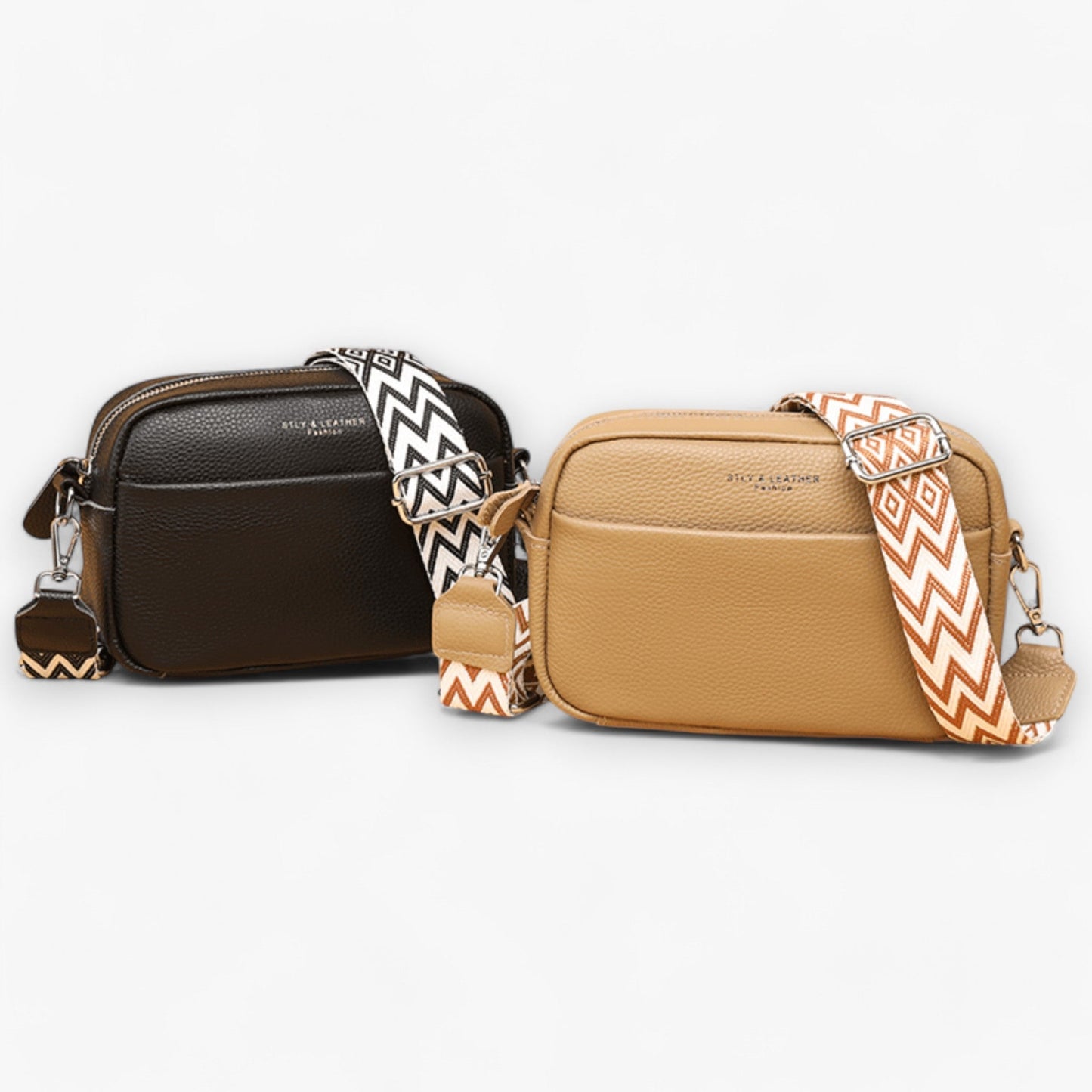 Stylish Crossbody Purse - Slim Faux Leather, Compact & Easy Carry