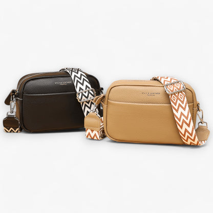Stylish Crossbody Purse - Slim Faux Leather, Compact & Easy Carry