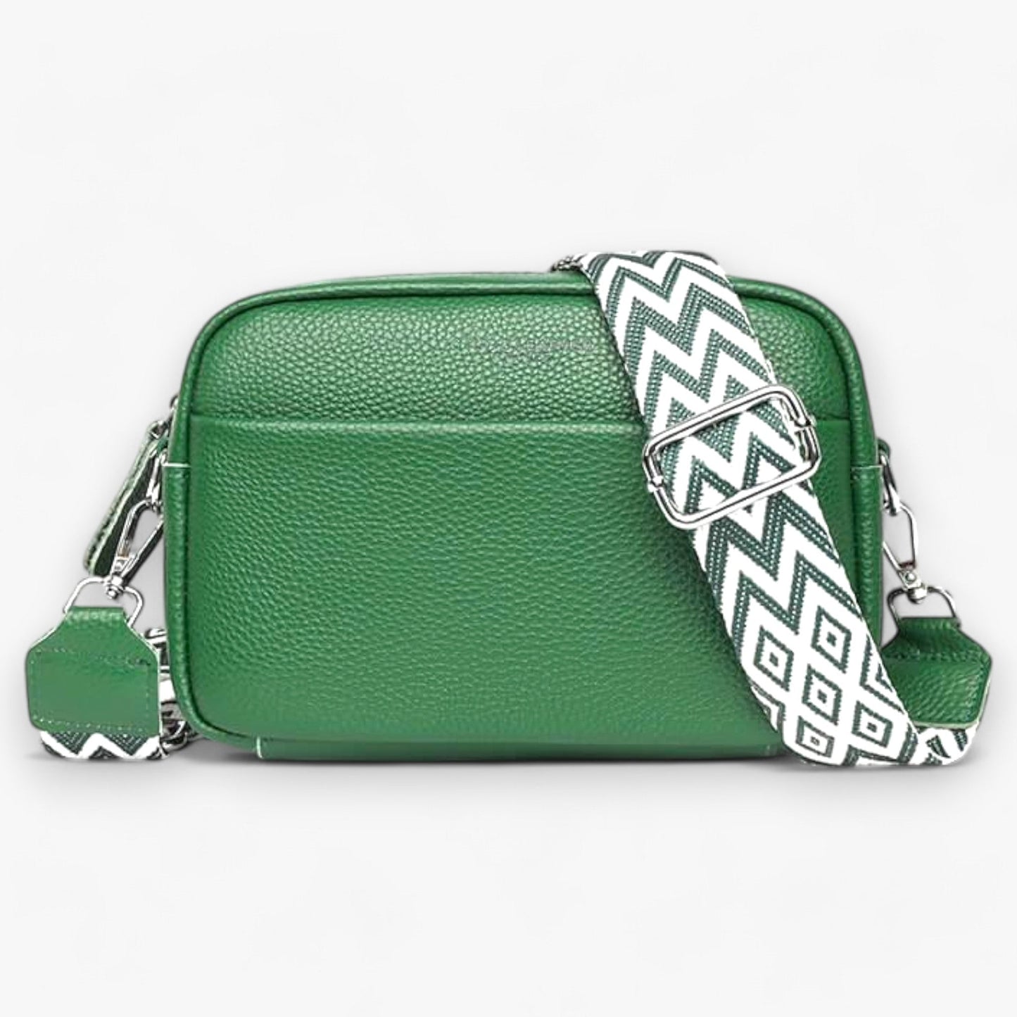 Stylish Crossbody Purse - Slim Faux Leather, Compact & Easy Carry
