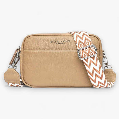 Stylish Crossbody Purse - Slim Faux Leather, Compact & Easy Carry