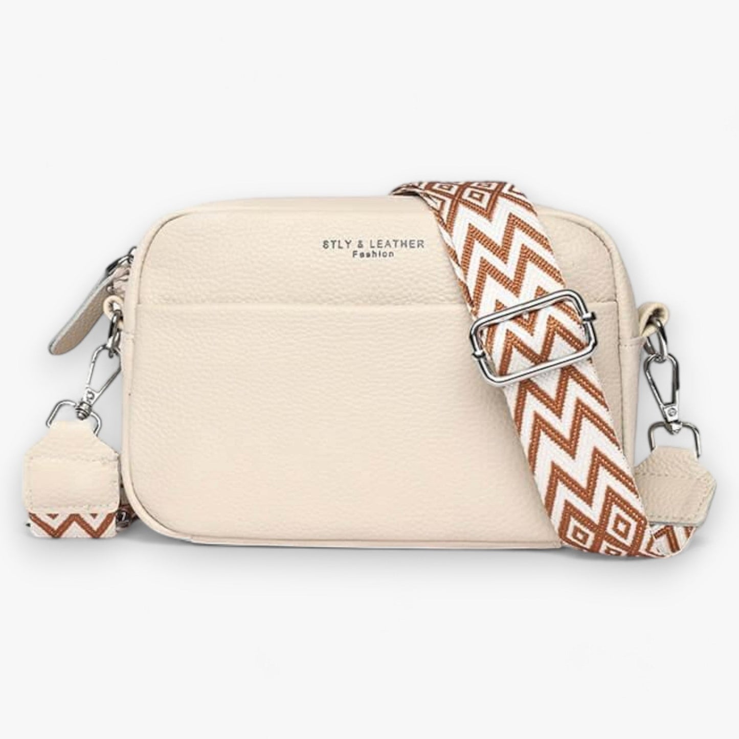 Stylish Crossbody Purse - Slim Faux Leather, Compact & Easy Carry