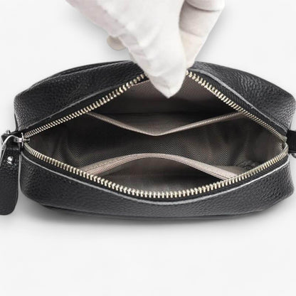 Stylish Crossbody Purse - Slim Faux Leather, Compact & Easy Carry