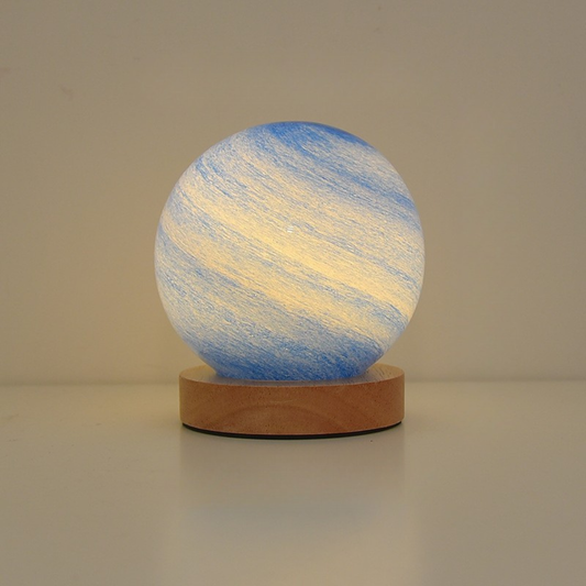 Cosy Glass Night Light Table Lamp for Bedroom - Pexav