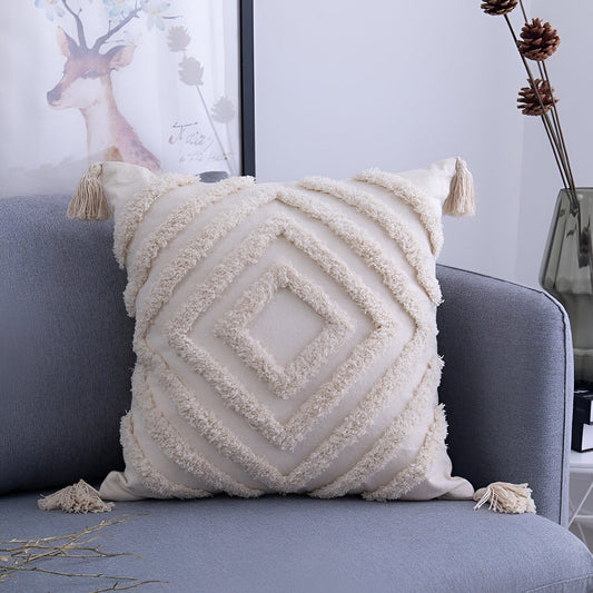 Vintage Style Cotton Cushion Covers - Pexav
