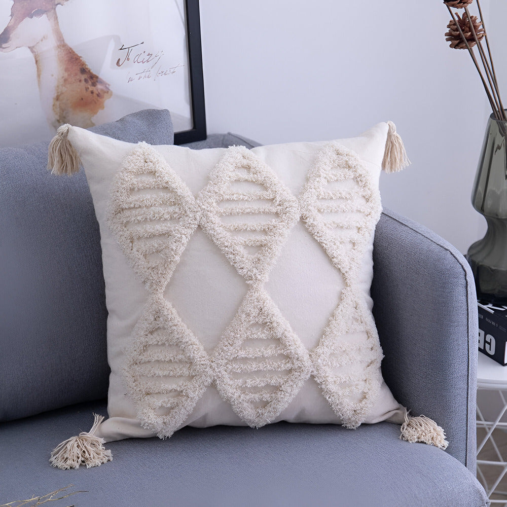 Boho Chic Cushion Covers – Ibiza Inspired Cotton Pillow Cases for Sofa and Scatter Cushions, 45x45cm, 30x50cm 8