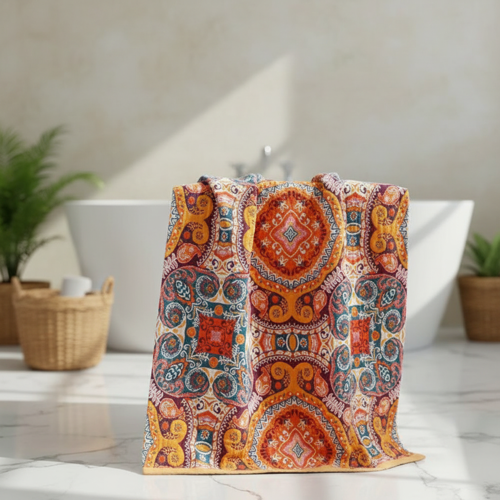 Colorful Bohemian Beach Towel - Pexav