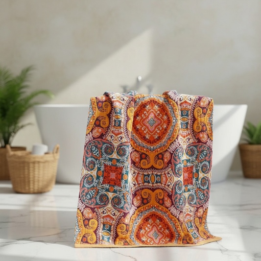 Colorful Bohemian Beach Towel - Pexav