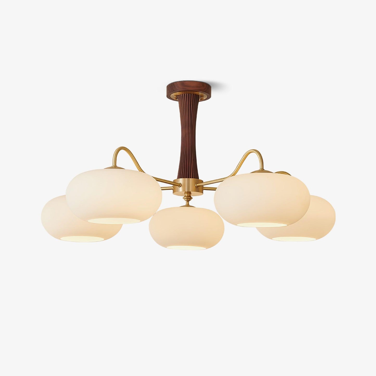 Vintage Style Glass Pendant Ceiling Lamp Fixture - Pexav
