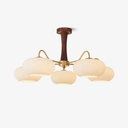 Vintage Style Glass Pendant Ceiling Lamp Fixture - Pexav