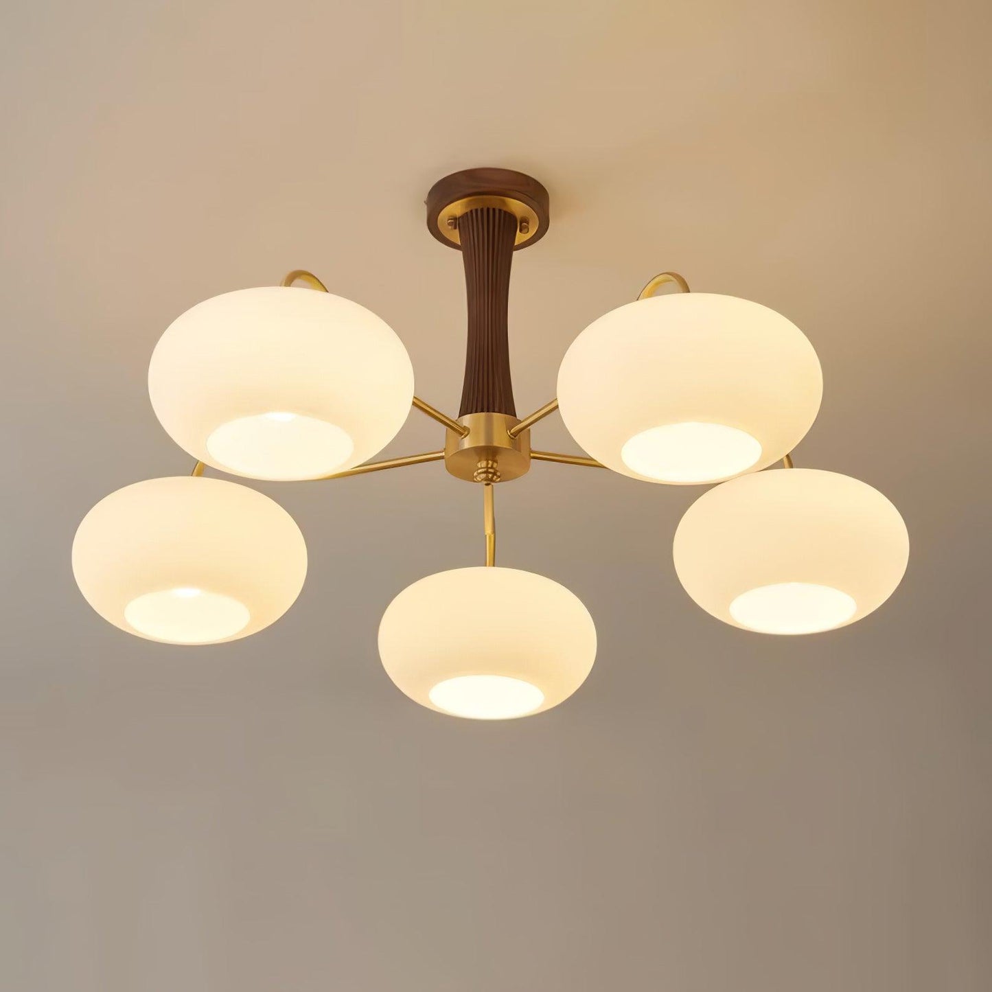 Vintage Style Glass Pendant Ceiling Lamp Fixture
