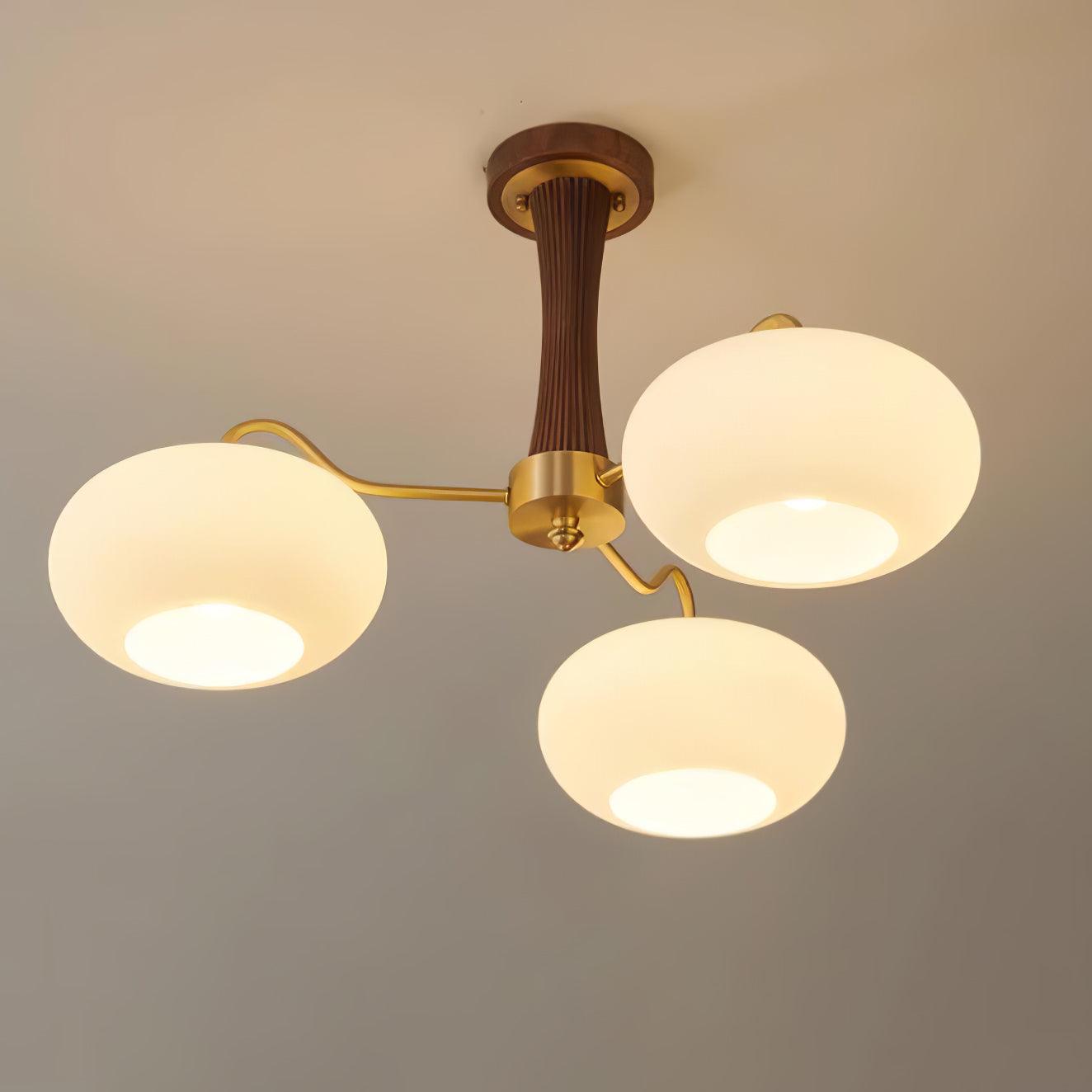 Vintage Style Glass Pendant Ceiling Lamp Fixture