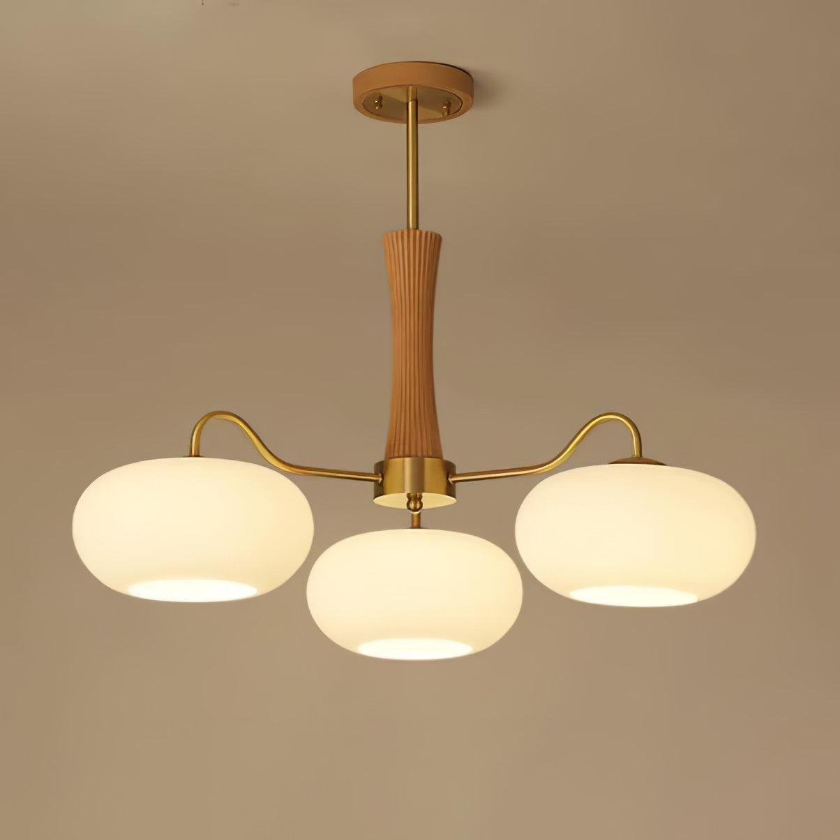 Vintage Style Glass Pendant Ceiling Lamp Fixture