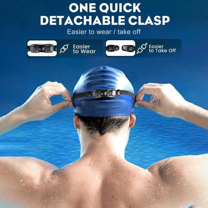 Clear Vision Swim Goggles With Fog Free Lenses