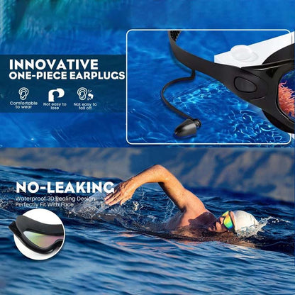 Clear Vision Swim Goggles With Fog Free Lenses