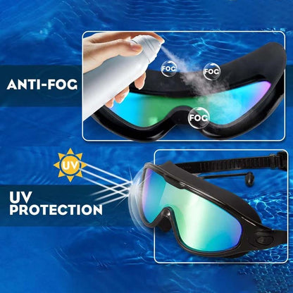 Clear Vision Swim Goggles With Fog Free Lenses