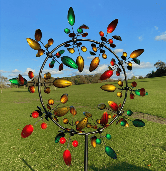 Colorful Garden Wind Spinner Decoration - Pexav