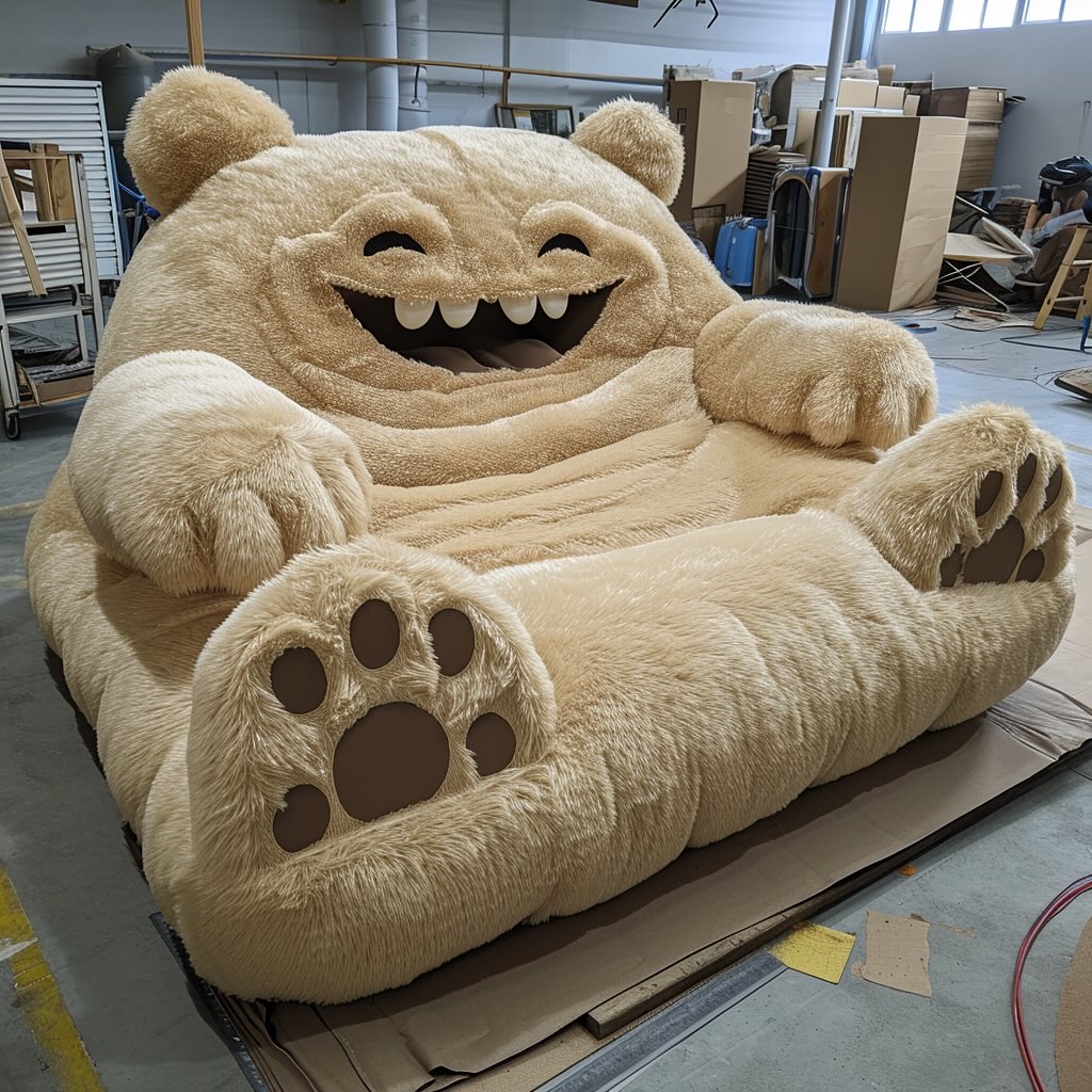 Soft Big Stuffed Animal Beds