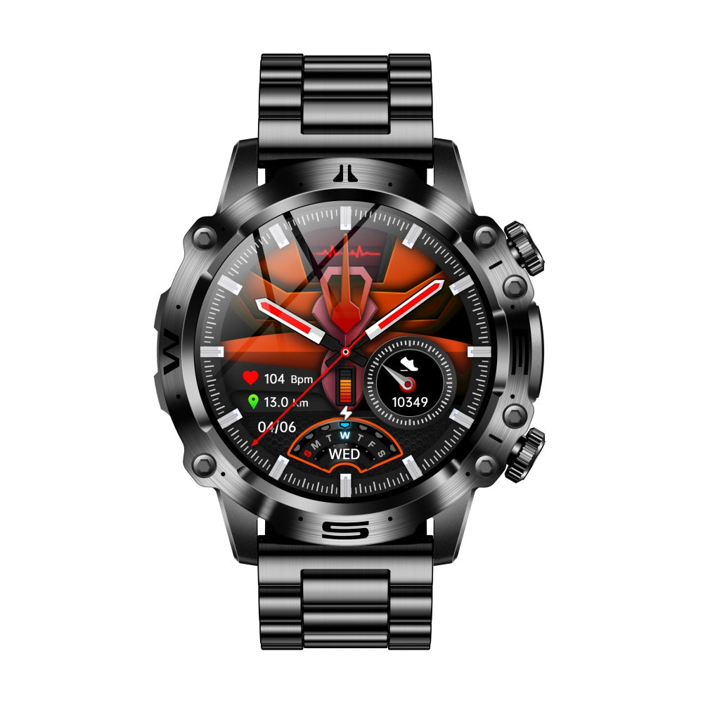 Smart Fitness Watch with Heart Rate and Sleep Tracker