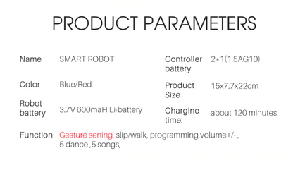 Wireless Automated Toy Robot