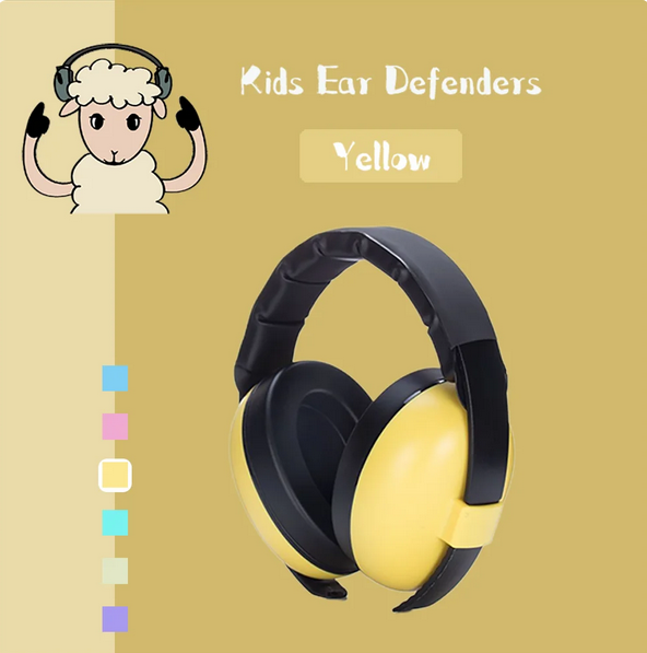 Soft Baby Ear Defenders for Quiet Rest