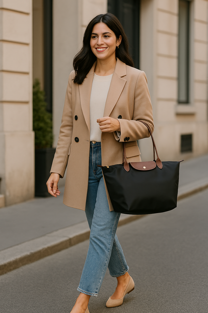 Stylish Women's Leather Tote Bag