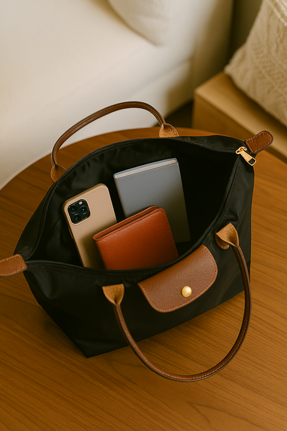 Stylish Women's Leather Tote Bag