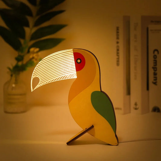 Cute Woodland Animal Table Lamps - Pexav