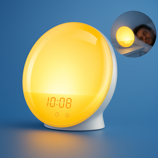 Wake Up Light Alarm Clock with Gentle Morning Simulation - Pexav