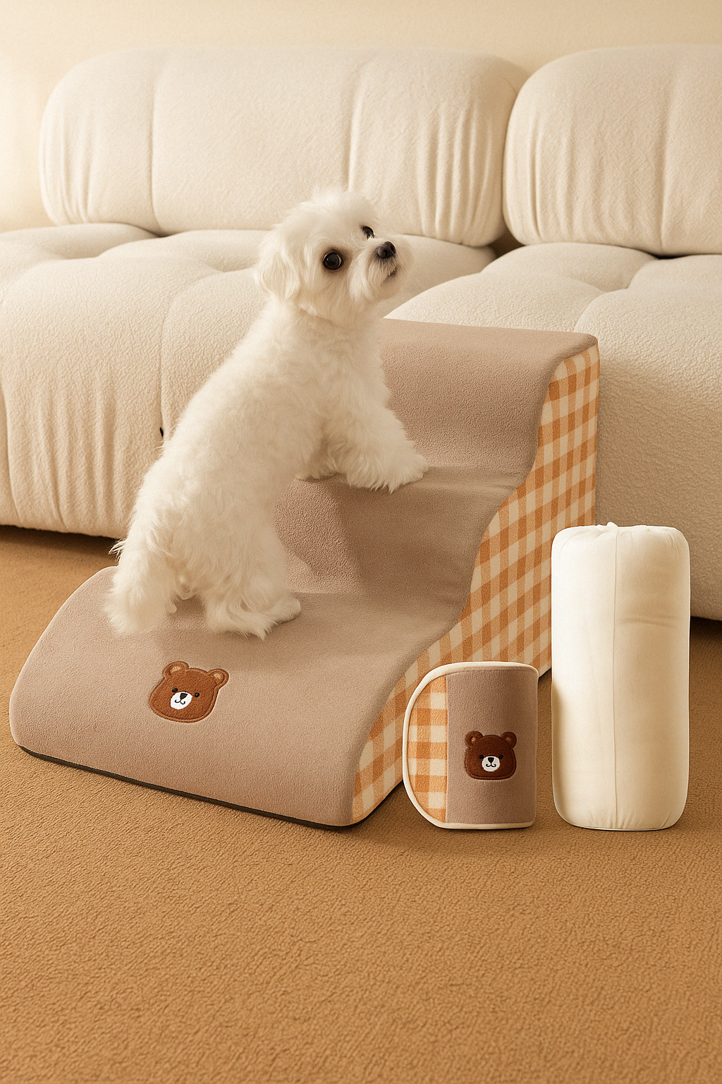 Pet Safe Step Stool for Beds and Sofas - Pexav