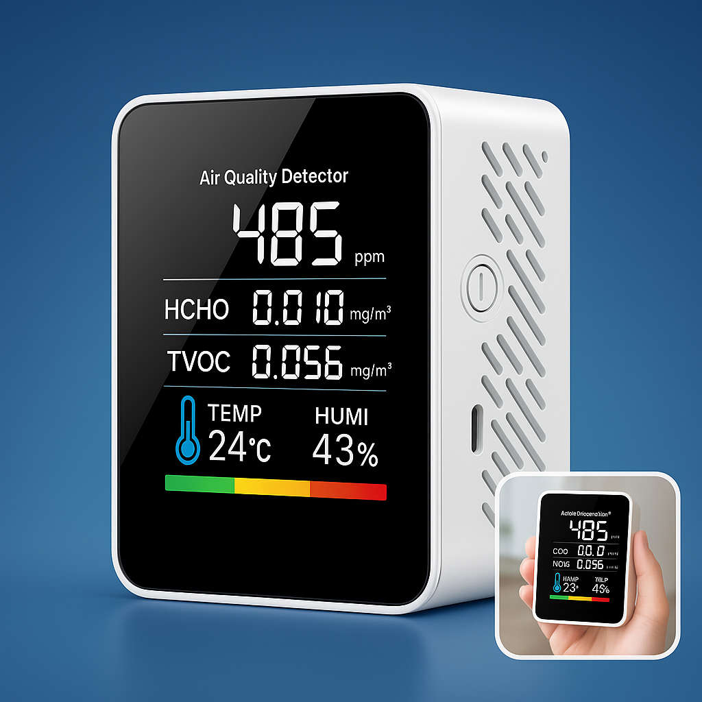 Accurate Portable Air Quality CO2 Detector